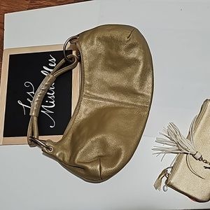 HOBO International Gold-tone color Purse